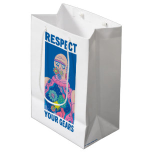 RICK AND MORTY™   Respect Your Gears Medium Gift Bag