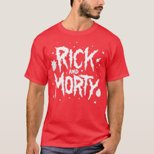 Rick and Morty Rick and morty B&W spaceship stylei T-Shirt