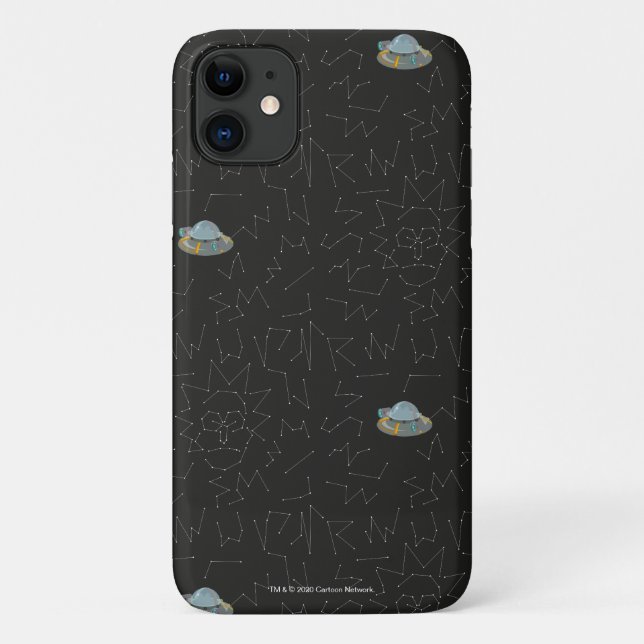 RICK AND MORTY™ | Rick Constellation Pattern Case-Mate iPhone Case (Back)