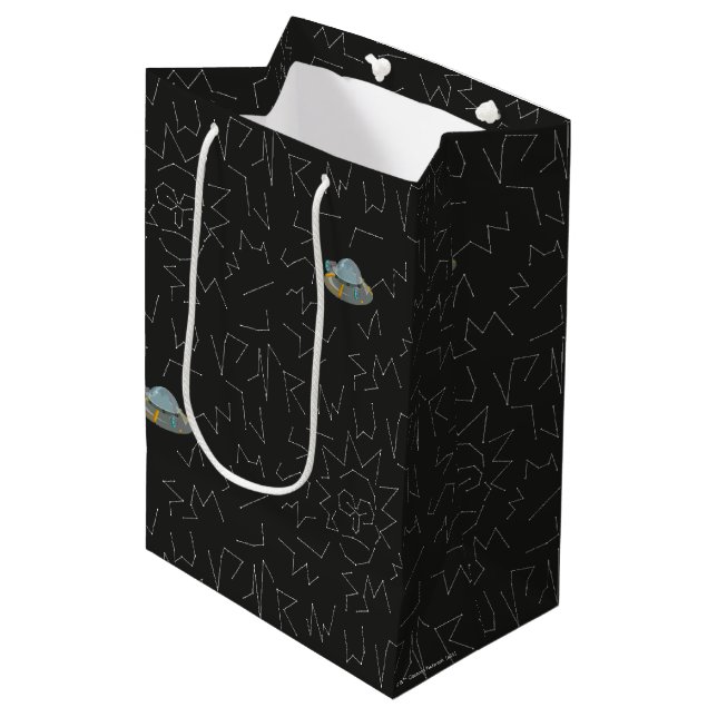 RICK AND MORTY™ | Rick Constellation Pattern Medium Gift Bag (Front Angled)