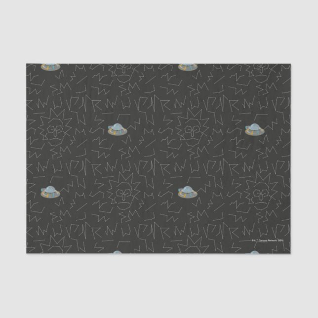 RICK AND MORTY™ | Rick Constellation Pattern Tissue Paper (Front)
