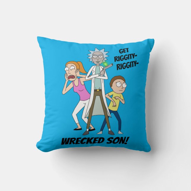 RICK AND MORTY™ | Rick, Morty, and Summer Cushion (Front)