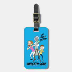 RICK AND MORTY™   Rick, Morty, and Summer Luggage Tag