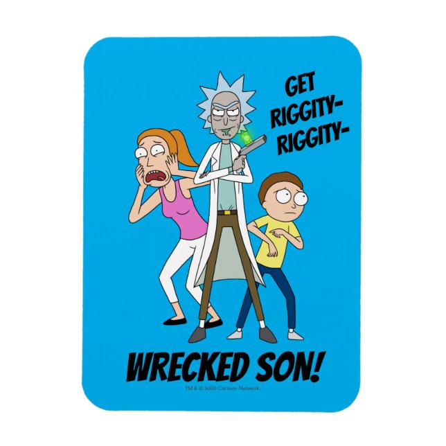 RICK AND MORTY™ | Rick, Morty, and Summer Magnet (Vertical)