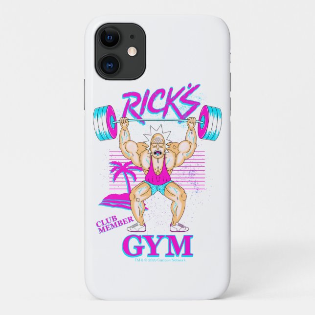 RICK AND MORTY™ | Rick's Gym Club Member Case-Mate iPhone Case (Back)