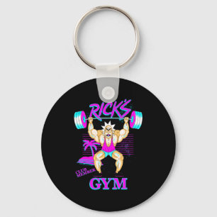 Rick And Morty Ricks Gym Club Member Key Ring