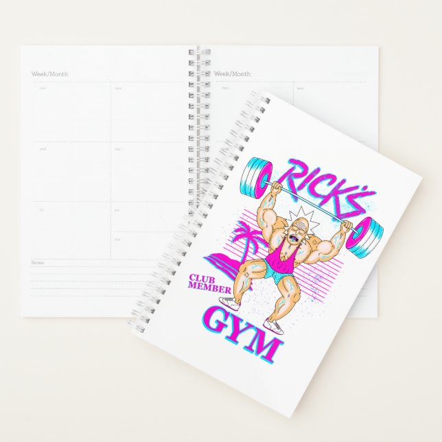 RICK AND MORTY™ | Rick's Gym Club Member Planner (Display)