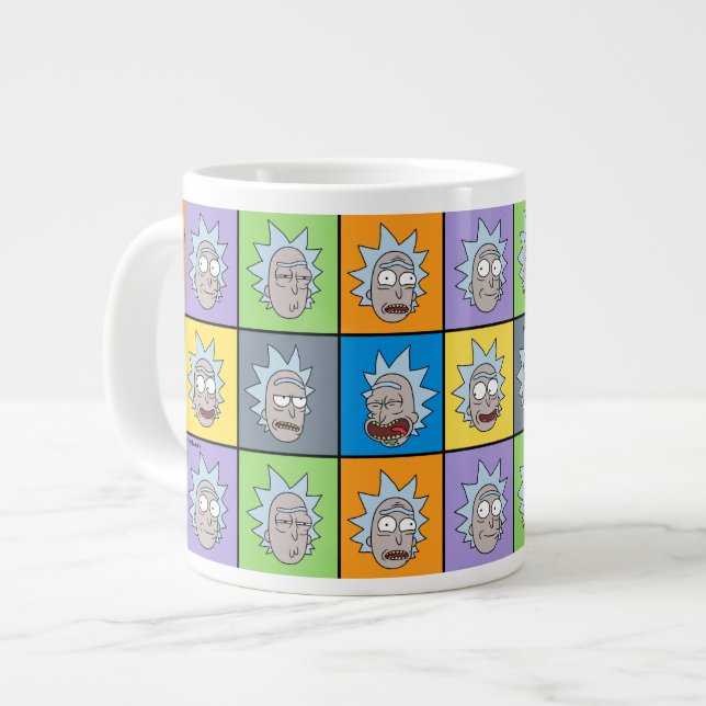 RICK AND MORTY™ | Rick's Moods Large Coffee Mug (Front Left)