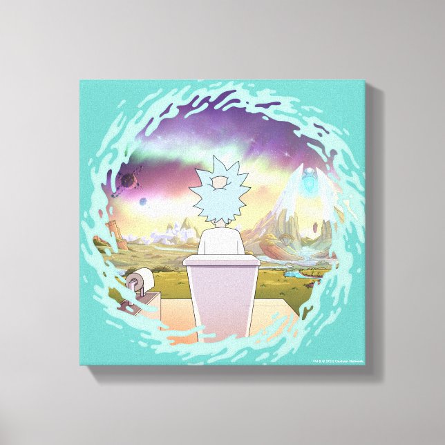 RICK AND MORTY™ | Rick's Private Place Canvas Print (Front)