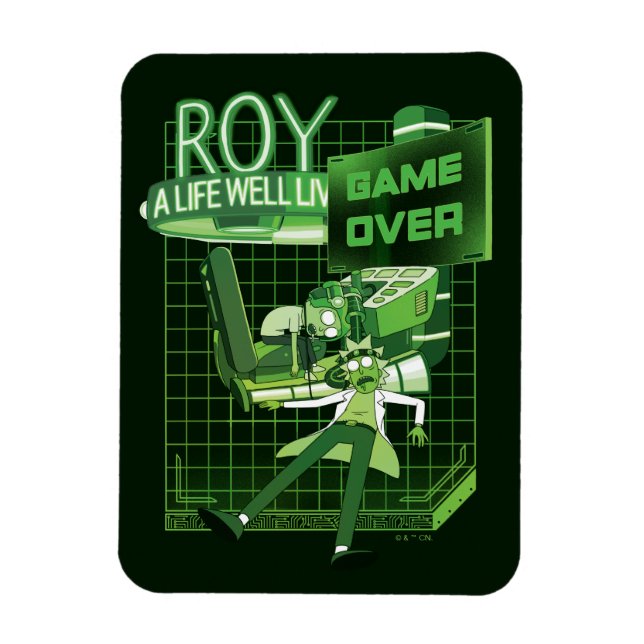 RICK AND MORTY™ | Roy A Life Well Lived Magnet (Vertical)