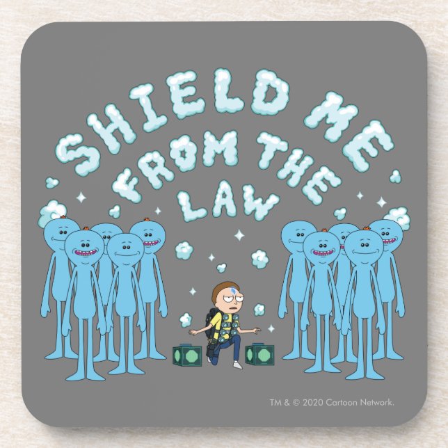 RICK AND MORTY™ | Shield Me From The Law Coaster (Front)