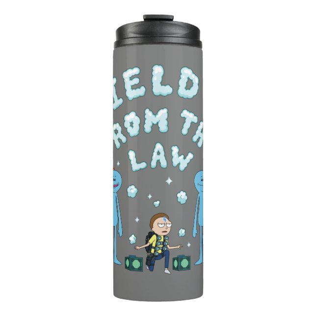 RICK AND MORTY™ | Shield Me From The Law Thermal Tumbler (Front)