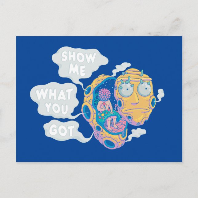 RICK AND MORTY™ | SHOW ME WHAT YOU GOT INVITATION POSTCARD (Front)