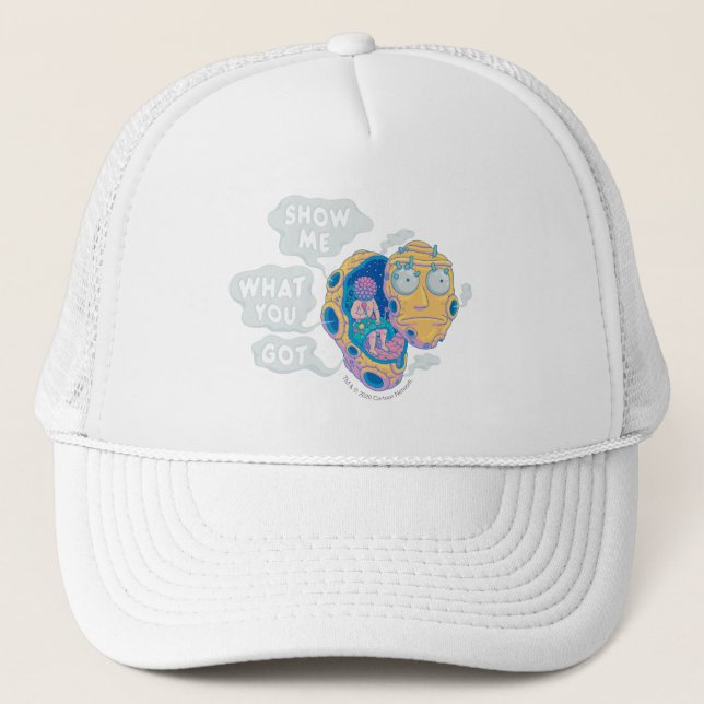 RICK AND MORTY™ | SHOW ME WHAT YOU GOT TRUCKER HAT (Front)