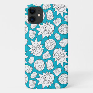 RICK AND MORTY™   Smith Family Head Pattern iPhone 11 Case