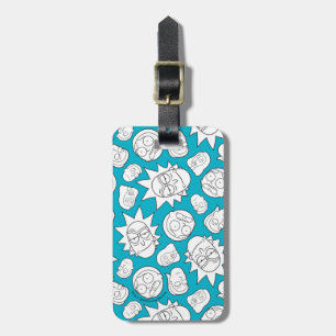 RICK AND MORTY™   Smith Family Head Pattern Luggage Tag