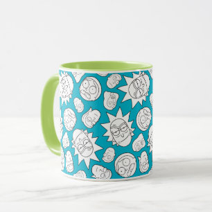 RICK AND MORTY™   Smith Family Head Pattern Mug