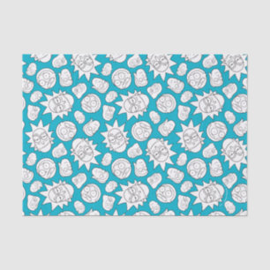 RICK AND MORTY™ Smith Family Head Pattern Tissue Paper