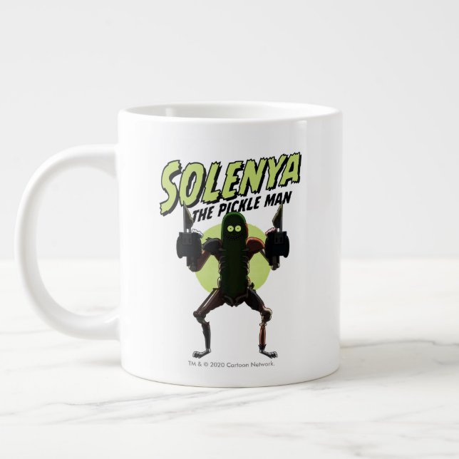 RICK AND MORTY™ | Solenya - The Pickle Man Large Coffee Mug (Left)