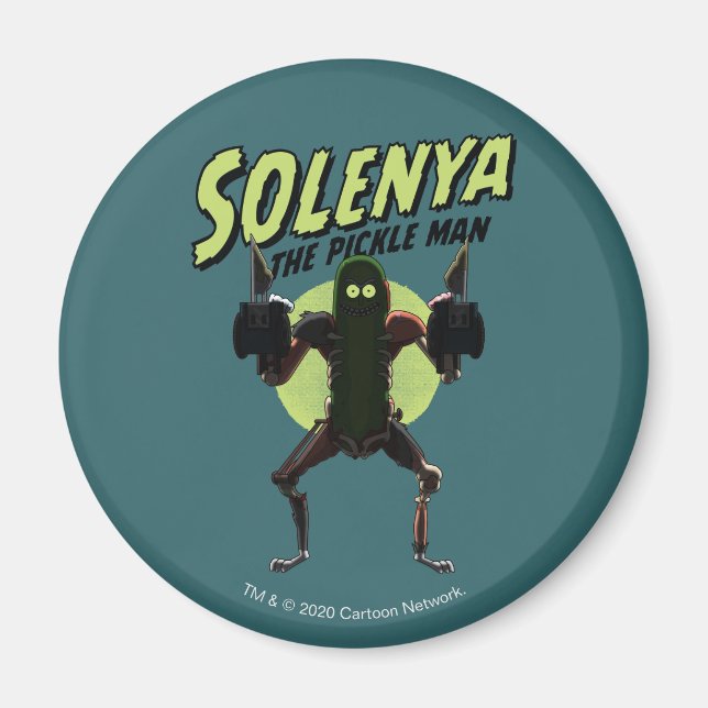 RICK AND MORTY™ | Solenya - The Pickle Man Magnet (Front)