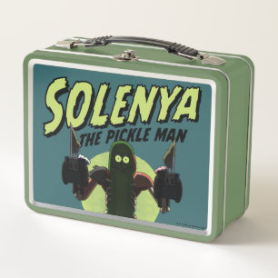 RICK AND MORTY™ Solenya - The Pickle Man Metal Lunch Box