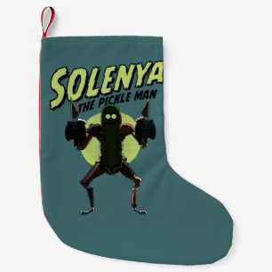 RICK AND MORTY™ Solenya - The Pickle Man Small Christmas Stocking