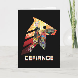 RICK AND MORTY™   Space Beth Defiance Crew Card