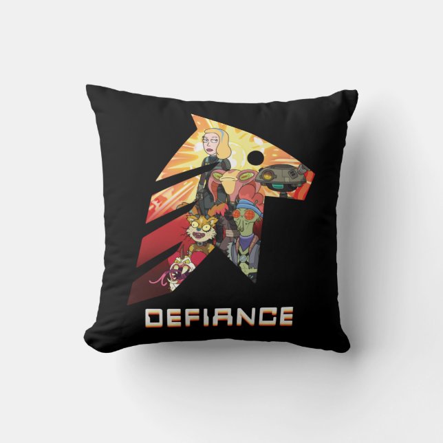 RICK AND MORTY™ | Space Beth Defiance Crew Cushion (Front)