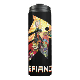RICK AND MORTY™   Space Beth Defiance Crew Thermal Tumbler