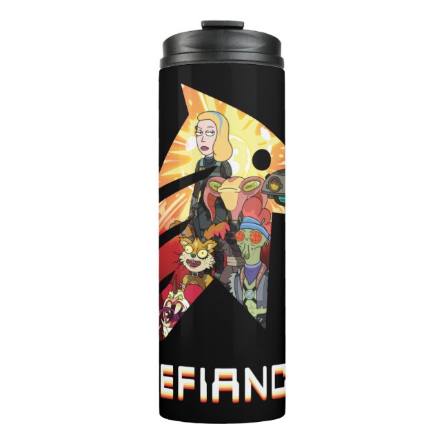 RICK AND MORTY™ | Space Beth Defiance Crew Thermal Tumbler (Front)
