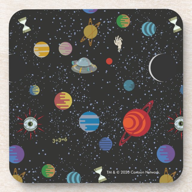 RICK AND MORTY™ | Space Pattern Coaster (Front)