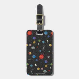 RICK AND MORTY™   Space Pattern Luggage Tag
