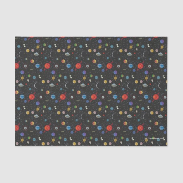 RICK AND MORTY™ | Space Pattern Tissue Paper (Front)