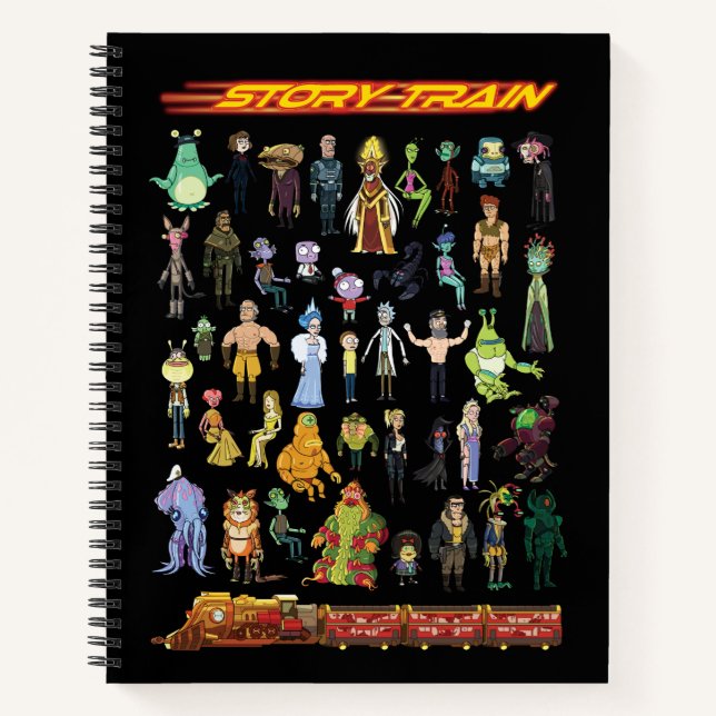 RICK AND MORTY™ | Story Train Notebook (Front)
