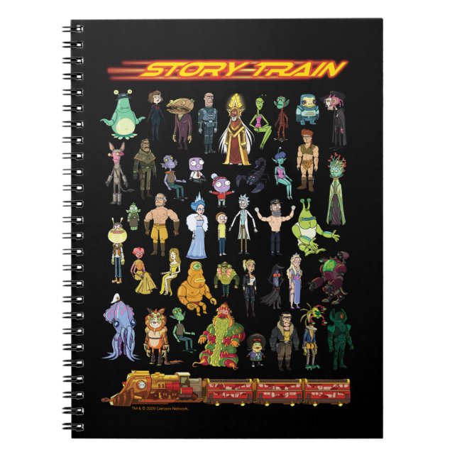 RICK AND MORTY™ | Story Train Notebook (Front)