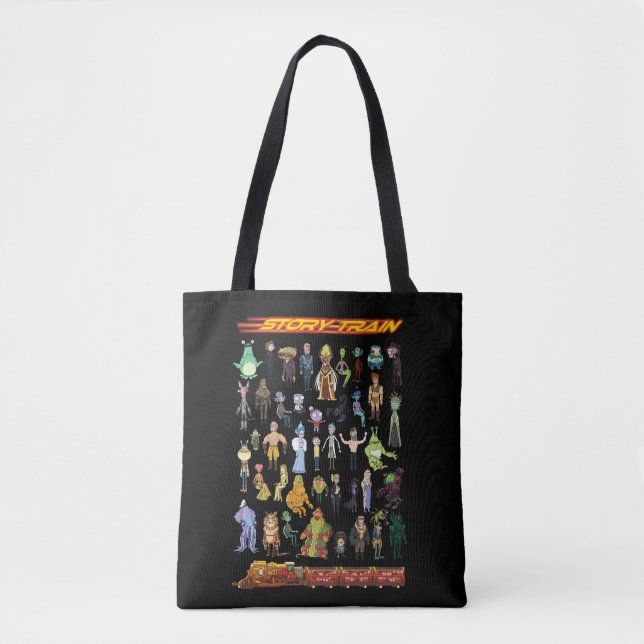 RICK AND MORTY™ | Story Train Tote Bag (Front)