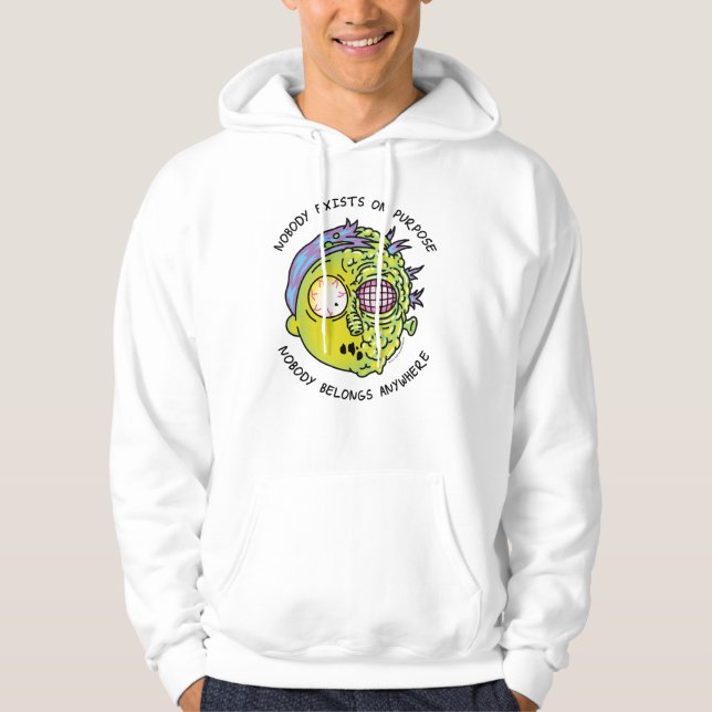 RICK AND MORTY™ | Stylised Morty Fly Quote Hoodie (Front)