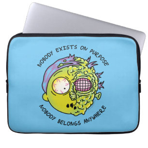 RICK AND MORTY™   Stylised Morty Fly Quote Laptop Sleeve