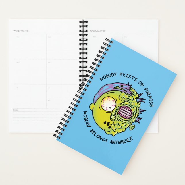RICK AND MORTY™ | Stylised Morty Fly Quote Planner (Display)
