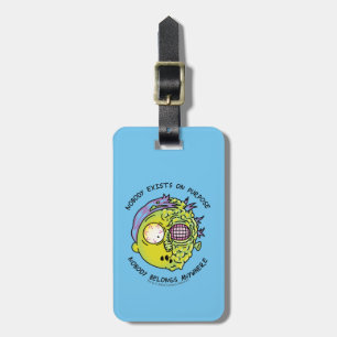 RICK AND MORTY™   Stylized Morty Fly Quote Luggage Tag