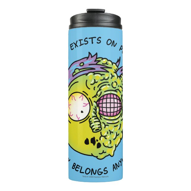 RICK AND MORTY™ | Stylized Morty Fly Quote Thermal Tumbler (Front)