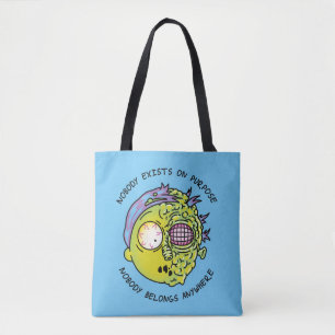 RICK AND MORTY™ Stylized Morty Fly Quote Tote Bag