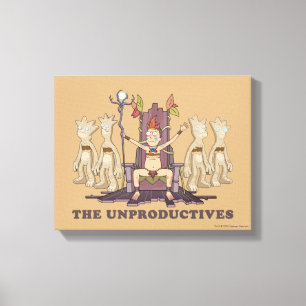 RICK AND MORTY™   The Unproductives Canvas Print