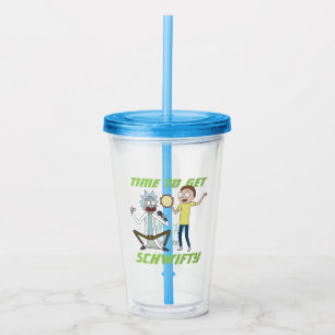 RICK AND MORTY™   Time To Get Schwifty Acrylic Tumbler