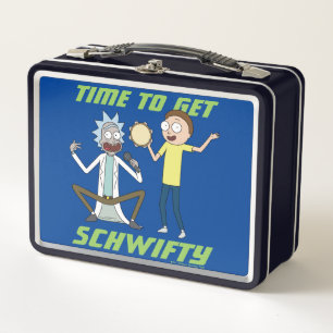 RICK AND MORTY™   Time To Get Schwifty Metal Lunch Box