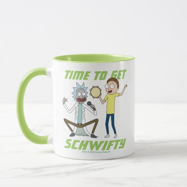 RICK AND MORTY™ | Time To Get Schwifty Mug (Left)