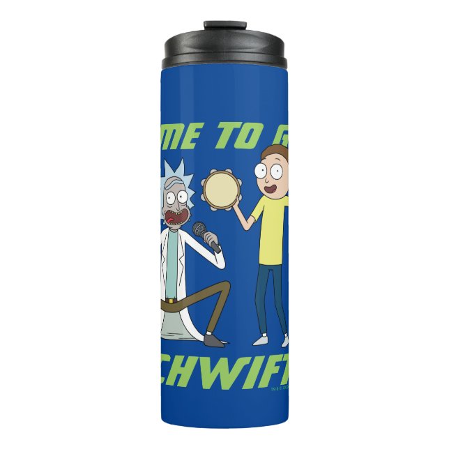 RICK AND MORTY™ | Time To Get Schwifty Thermal Tumbler (Front)