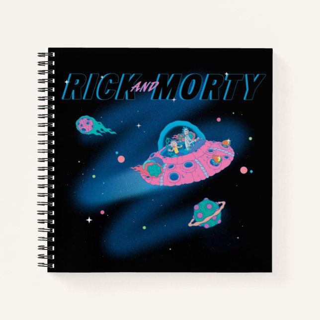 RICK AND MORTY™ | Travelling Through Space Notebook (Front)