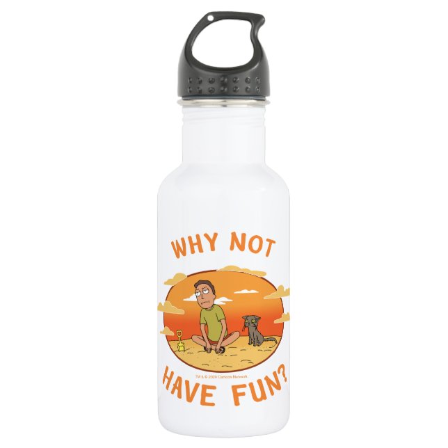 RICK AND MORTY™ | Why Not Have Fun 532 Ml Water Bottle (Front)