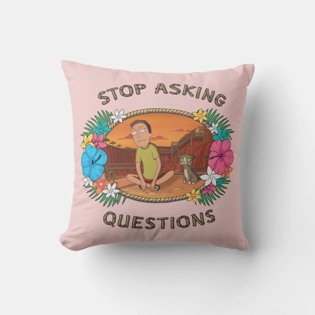 RICK AND MORTY™ | Why Not Have Fun Cushion (Front)